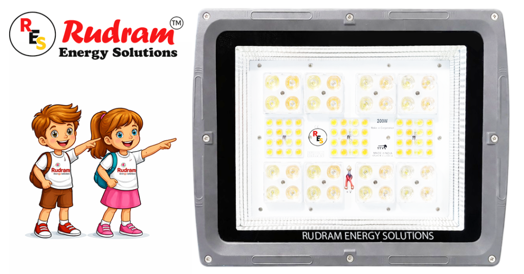 200w back choke led flood light with 5050 leds – 25° & 60° beam high power directional outdoor light